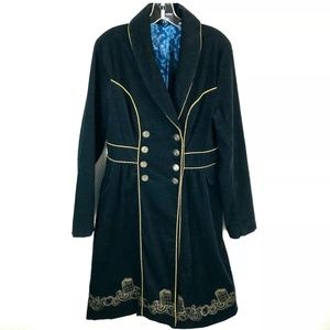 Doctor Who Tardis Corduroy Trench Jacket